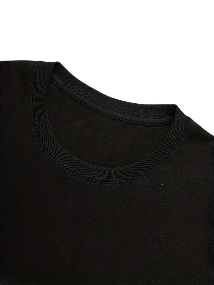 Damska Koszulka z Krótkim Rękawem i Letnim Nadrukiem