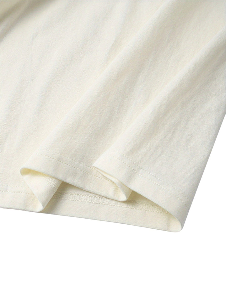 Damska Koszulka z Krótkim Rękawem i Letnim Nadrukiem