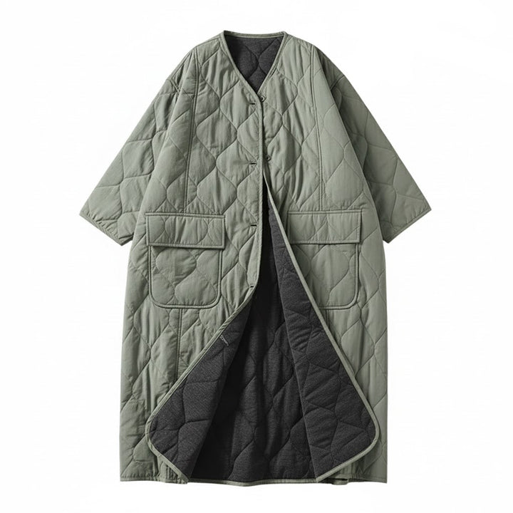 Damska Kurtka Lekka Pikowana Ocieplana