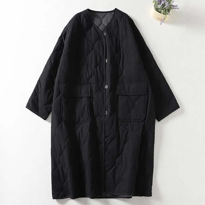 Damska Kurtka Lekka Pikowana Ocieplana