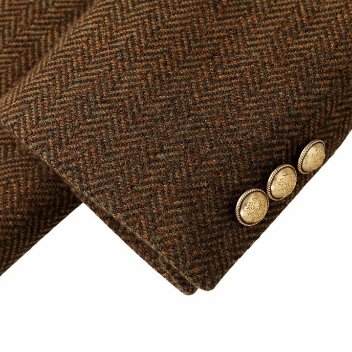 Damska Marynarka Dwurzędowa Z Klapami