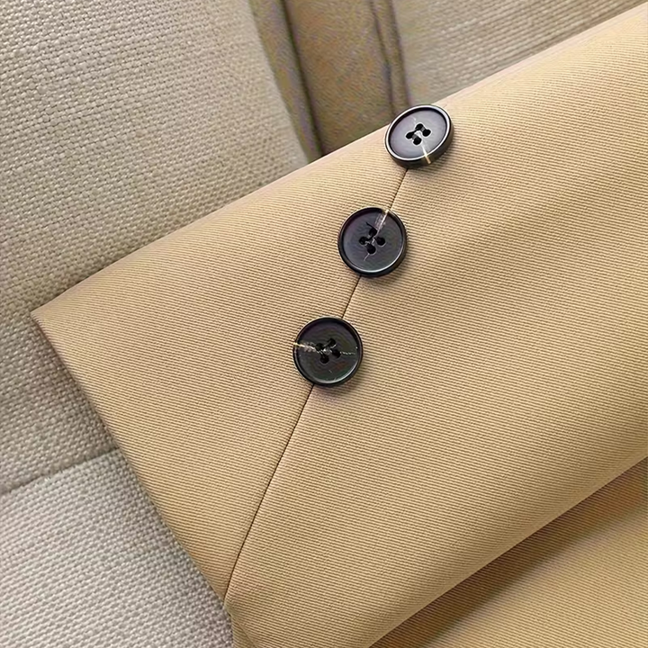 Damska Marynarka Z Klapami I Kieszeniami