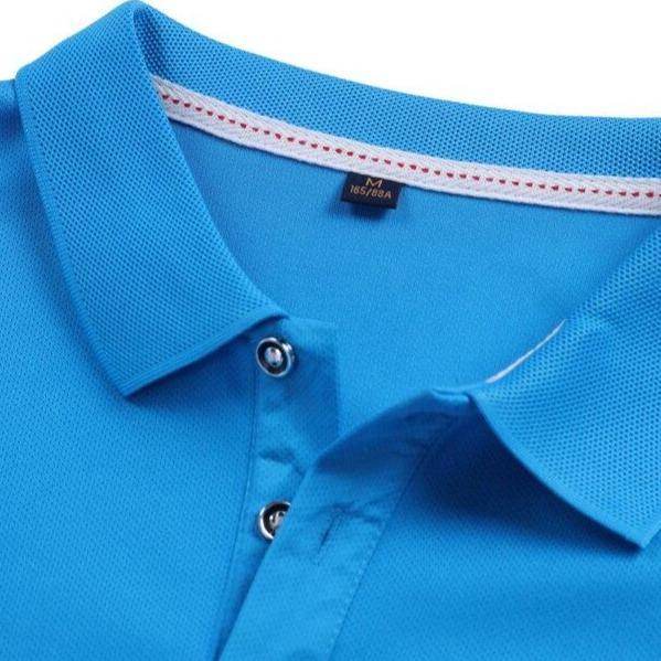 Męska Koszulka Polo Gładka Bez Wzorów