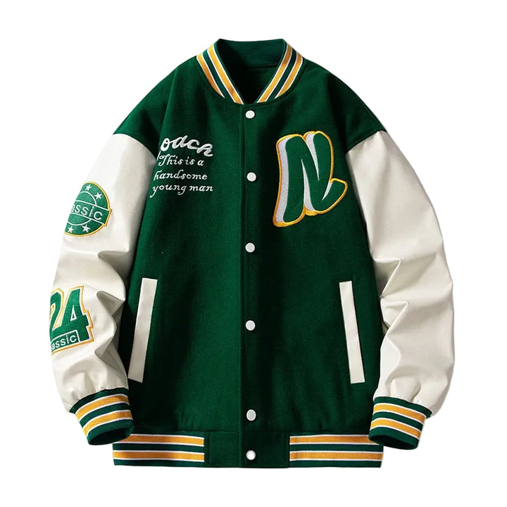 Męska Kurtka Bejsbolówka "N" Classic