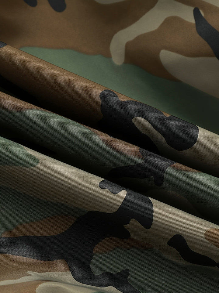 Męska Kurtka Bomberka w Kamuflażu