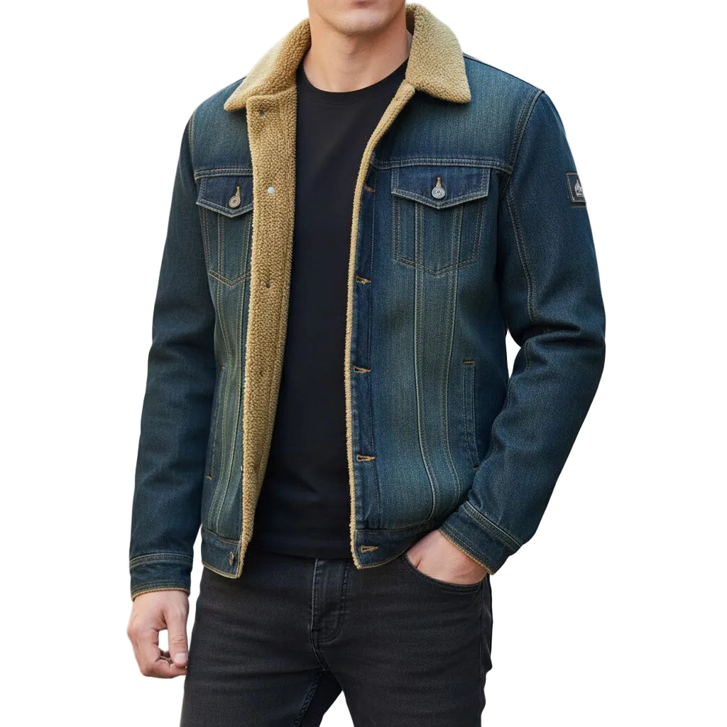 Męska Kurtka Dżinsowa