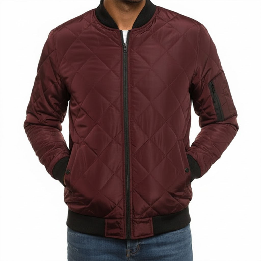 Męska Kurtka Pikowana