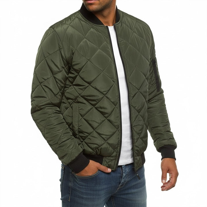 Męska Kurtka Pikowana