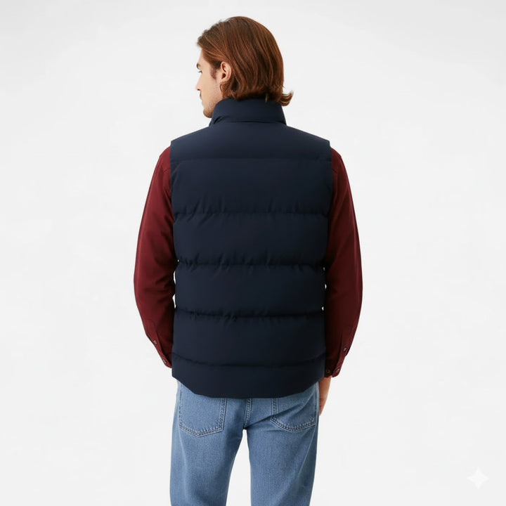 Męska Kurtka Puchowa bez Rękawów