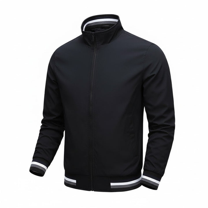 Męska Lekka Kurtka Bomberka z Zamkiem Błyskawicznym