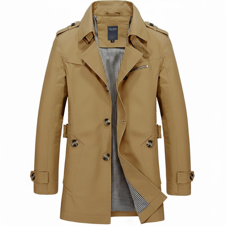 Męski Płaszcz Zimowy Klasyczny