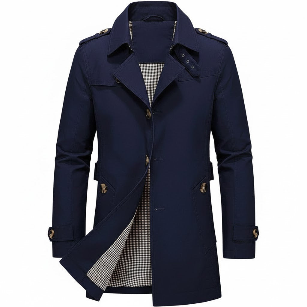 Męski Płaszcz Zimowy Klasyczny