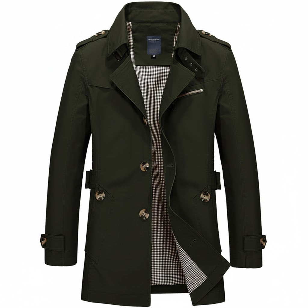 Męski Płaszcz Zimowy Klasyczny