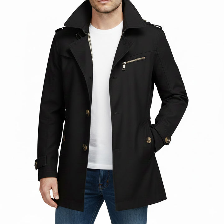 Męski Płaszcz Zimowy Klasyczny